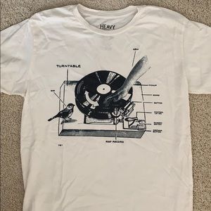 Vintage record tee (Cream colored)